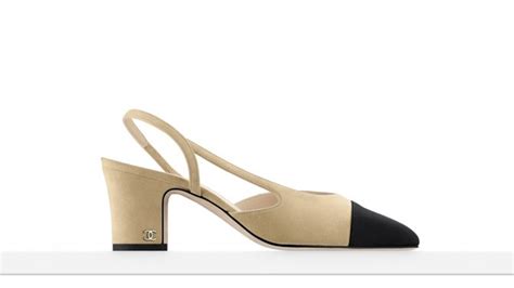 scarpa bicolore chanel|Scarpe Chanel: la storia delle slingback .